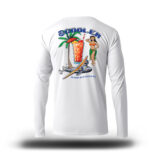 Men's Long Sleeve QB Cooler T-Shirt - Image 10