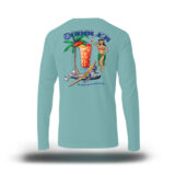Men's Long Sleeve QB Cooler T-Shirt - Image 11